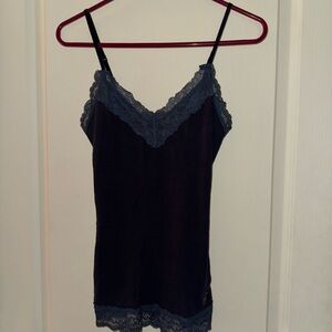Hollister Black Lace Fitted Camisole